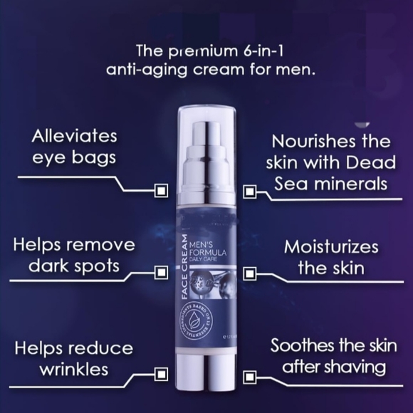 MAN'S FACE CREAM - Picture 8 of 10